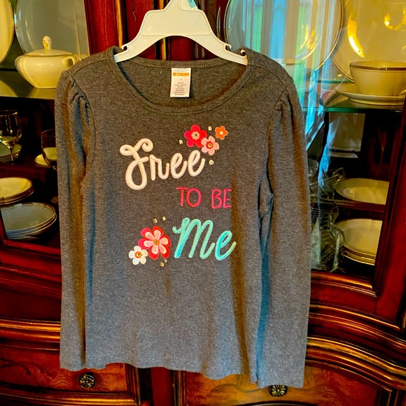 Gymboree Long sleeve ruffle tee - Picture 1 of 2